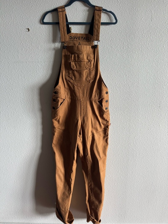 Dovetail Workwear Other - Dovetail Women's Tan Utility Overalls - Classic Workwear Style